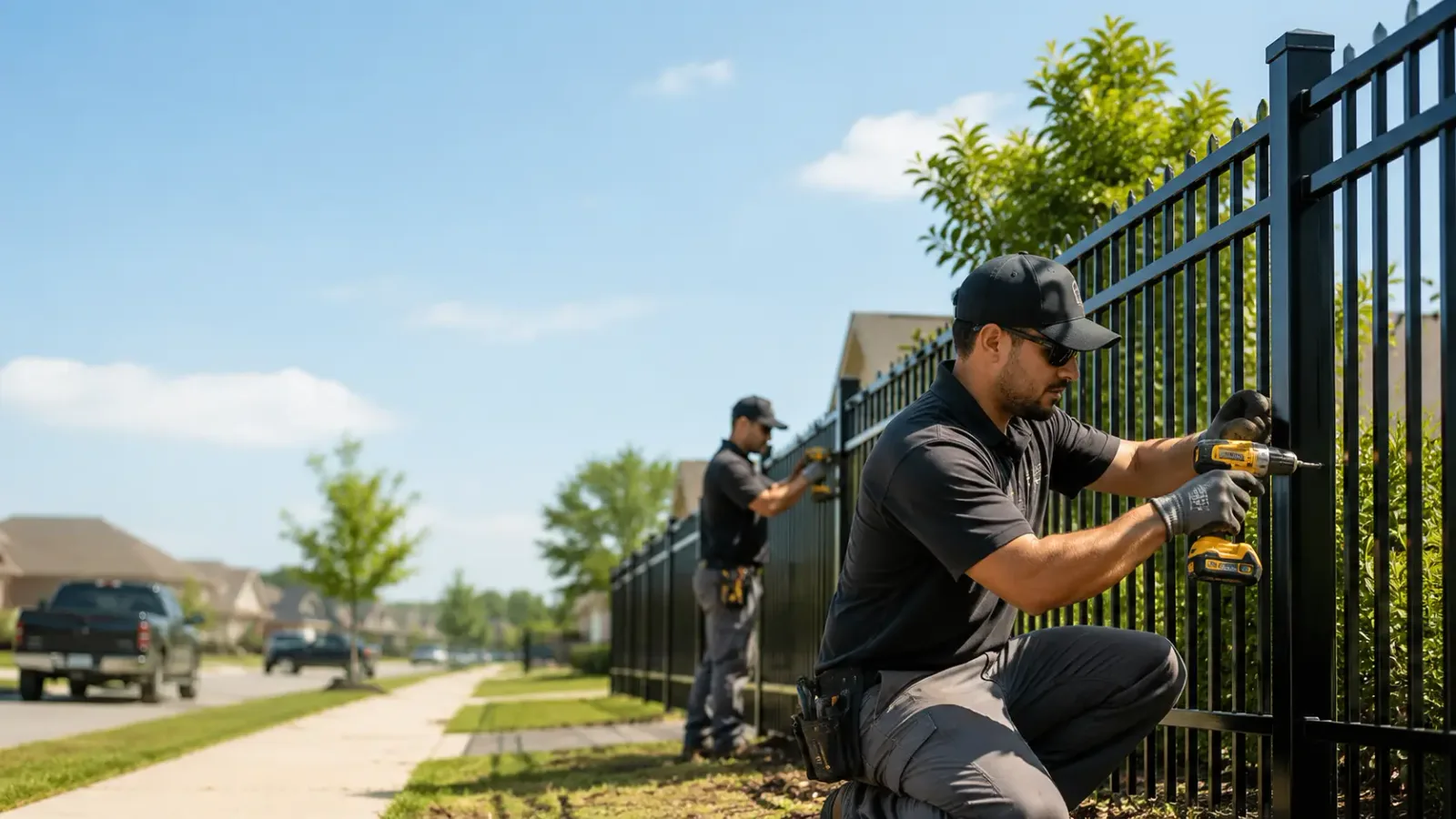 Metal Fence Installation in Chaska, MN